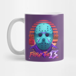 Friday the 13th Retro 80's Shirt Mug